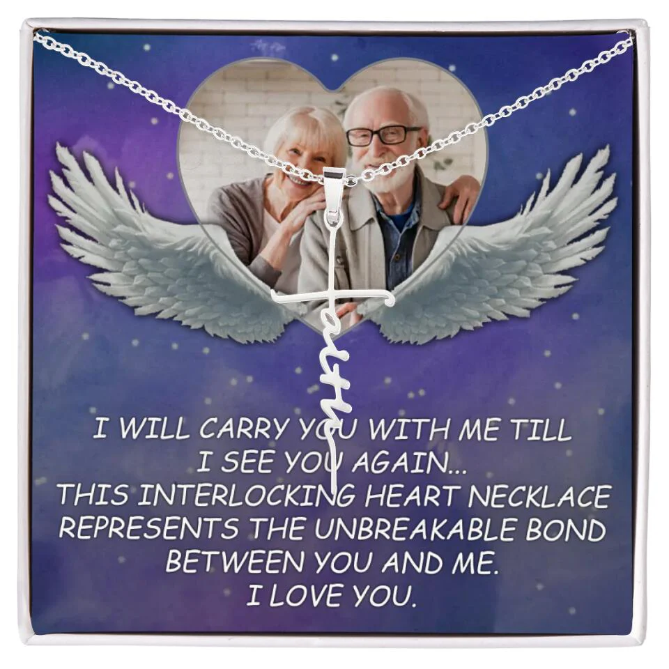I Will Carry You Till I Can See You Again - Personalized Necklace - Memorial Gift for Beloved - Image 62