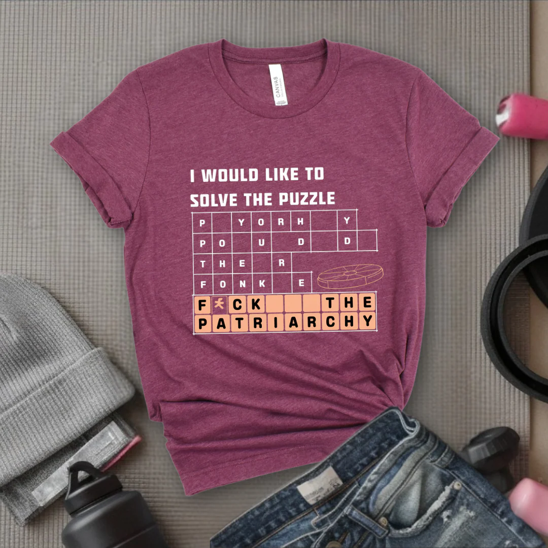 I Would Like To Solve The Puzzle - Women Empowerment Tshirt - Gift for Strong Women, Feminists - Bella Canvas 3001 - Image 4