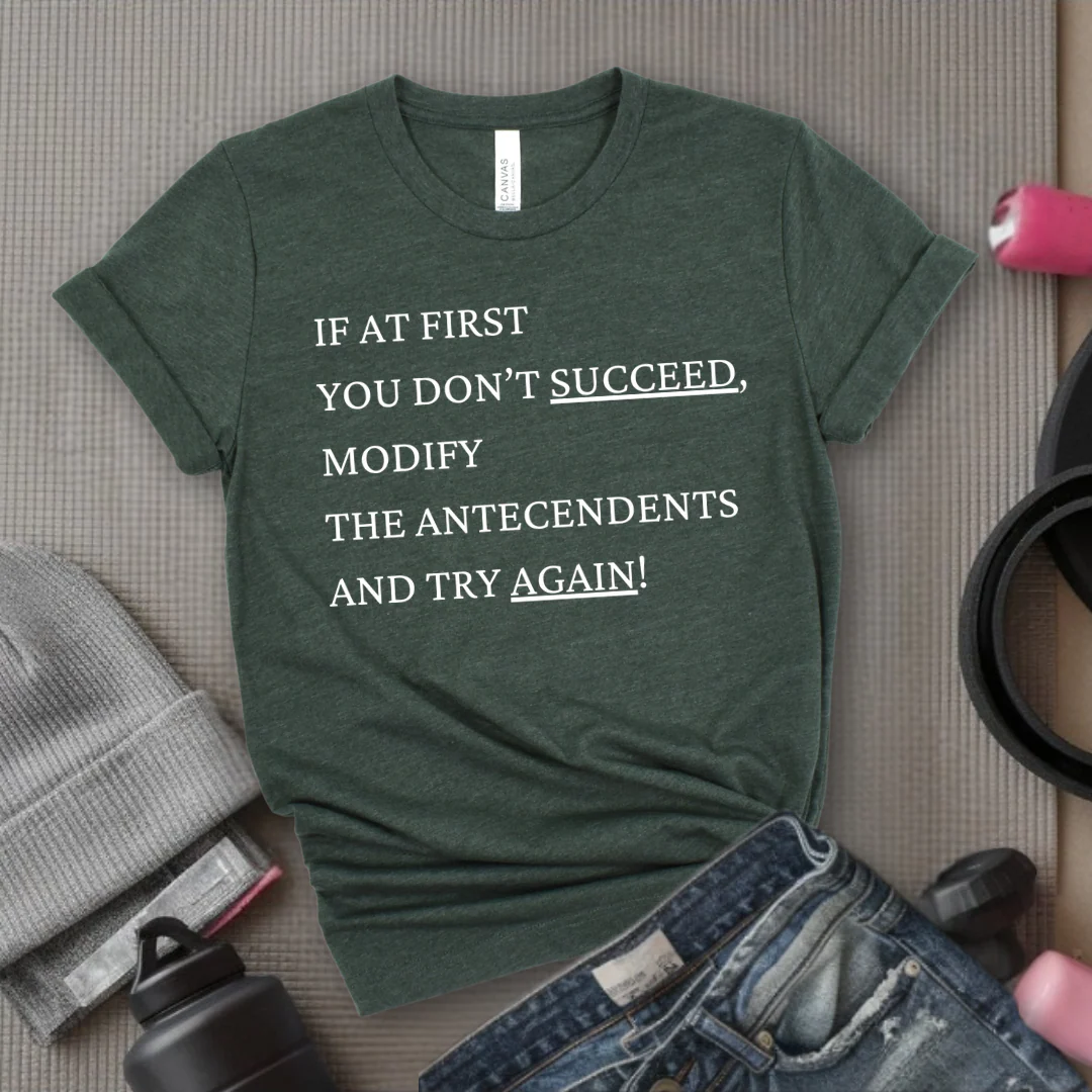If At First You Don't Succeed - Girl Power Inspirational T-Shirt - Women Empowerment Tee - Gift for Her - Bella Canvas 3001 - Image 3