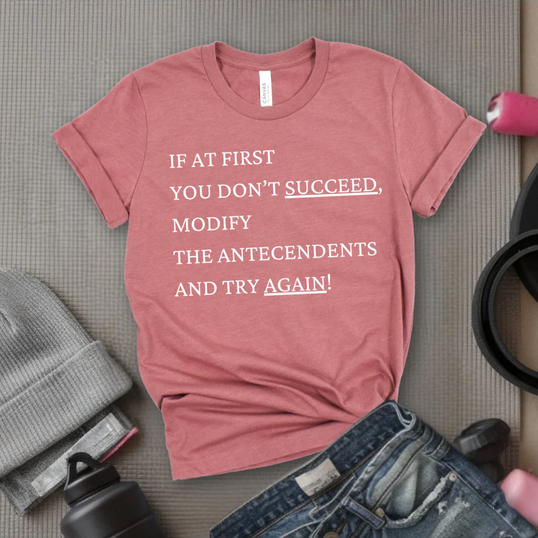 If At First You Don't Succeed - Girl Power Inspirational T-Shirt - Women Empowerment Tee - Gift for Her - Bella Canvas 3001 - Image 5