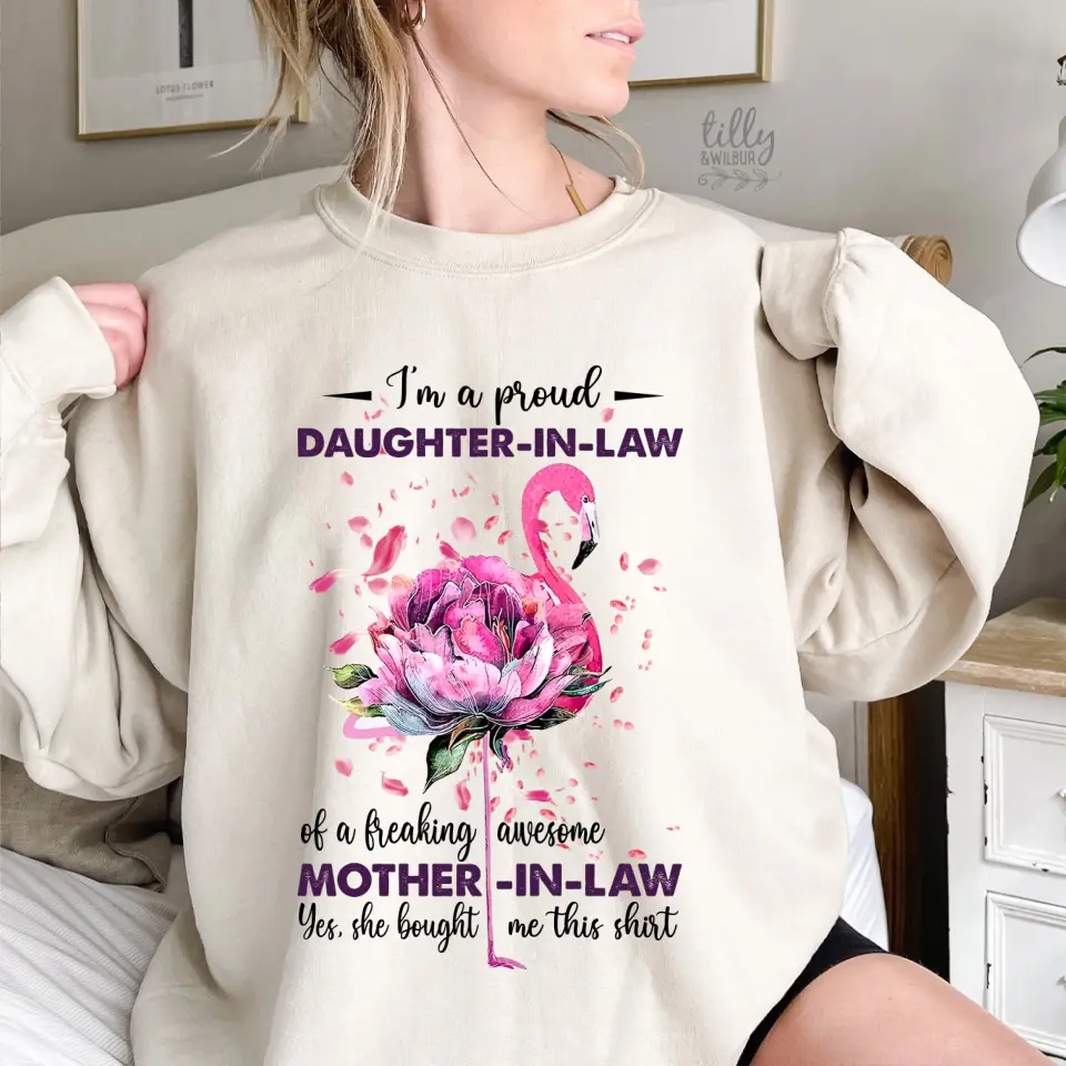 I'm A Proud Daughter-in-law - Sweatshirt Shirt - Gift For Daughter-in-law | 308IHPNPTS993 - Image 10