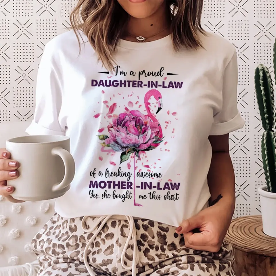 I'm A Proud Daughter-in-law - Sweatshirt Shirt - Gift For Daughter-in-law | 308IHPNPTS993 - Image 3