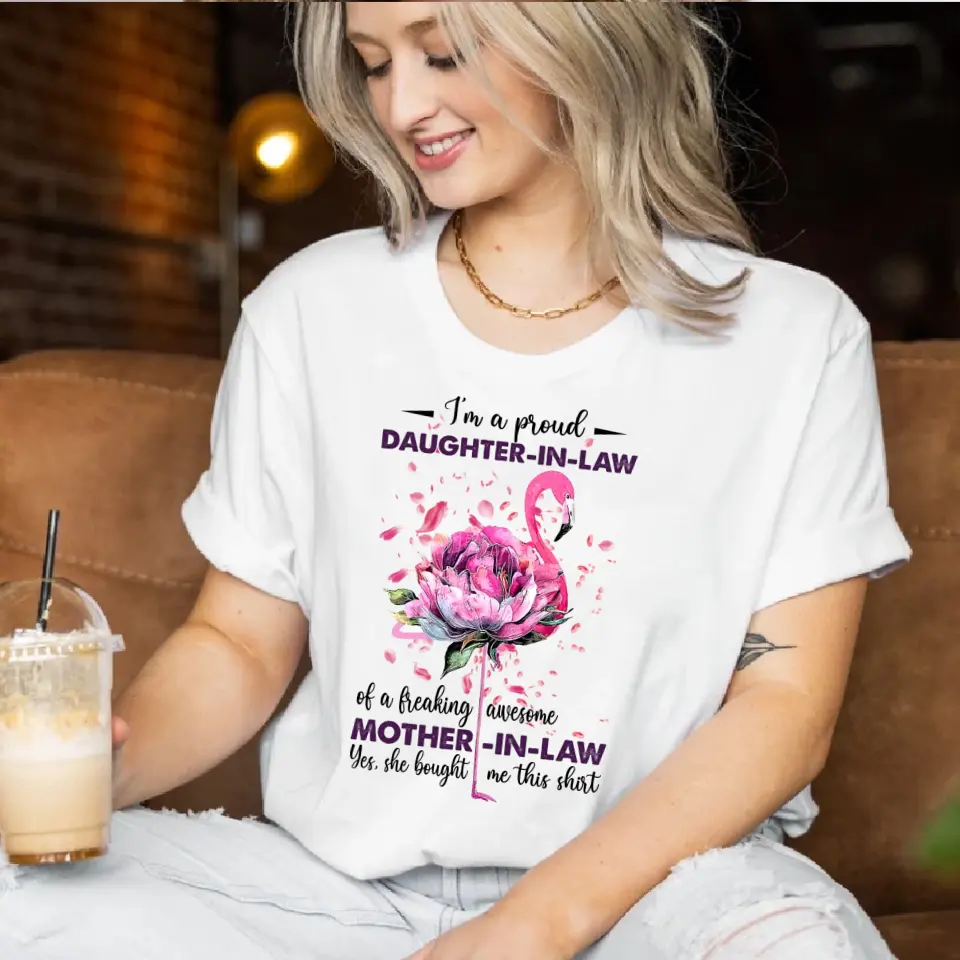 I'm A Proud Daughter-in-law - Sweatshirt Shirt - Gift For Daughter-in-law | 308IHPNPTS993 - Image 5