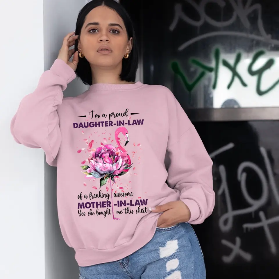 I'm A Proud Daughter-in-law - Sweatshirt Shirt - Gift For Daughter-in-law | 308IHPNPTS993 - Image 9