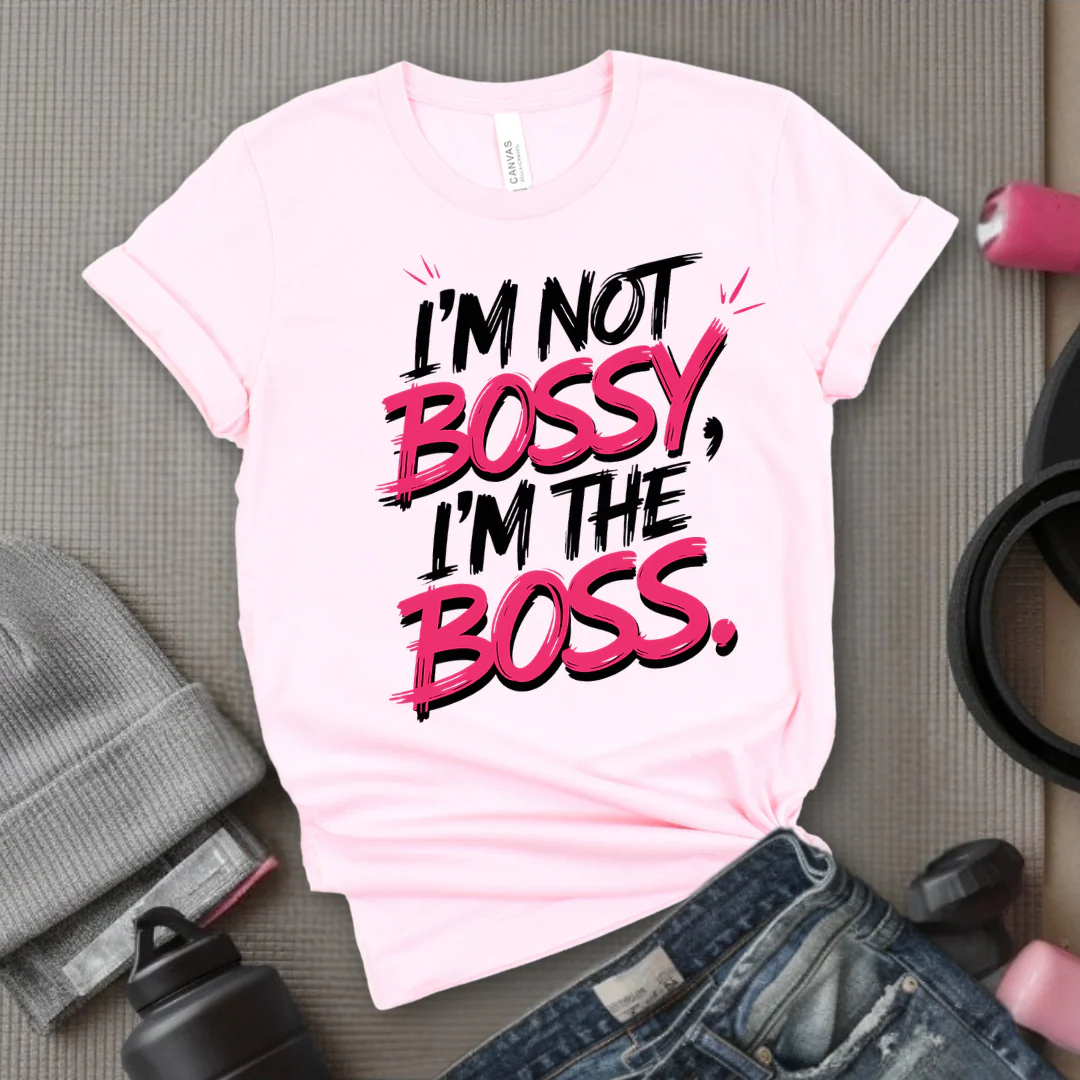 I'm Not Bossy, I'm The Boss. - Women Empowerment Tee - Gift for Her - Bella Canvas 3001 - Image 8
