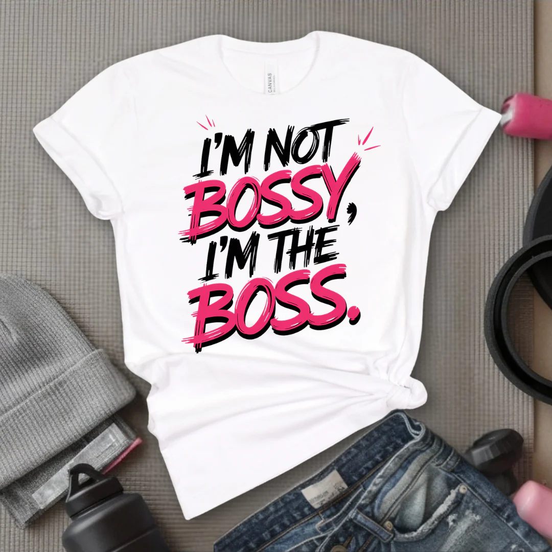 I'm Not Bossy, I'm The Boss. - Women Empowerment Tee - Gift for Her - Bella Canvas 3001 - Image 9