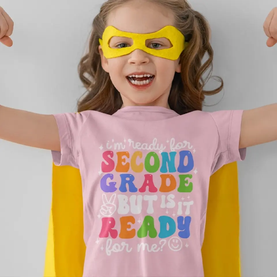 I'm Ready For Preschool But Is It Ready For Me - T-shirt - First Day School Gift - Image 11