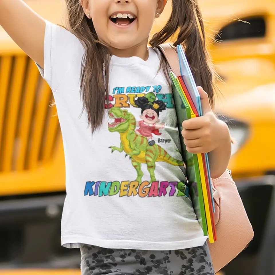 I'm Ready To Crush School Back - Standard Youth Shirt - Back to School Gifts - Image 10