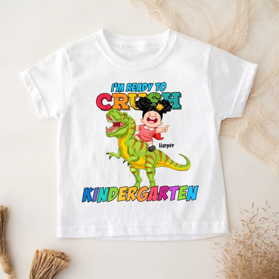 I'm Ready To Crush School Back - Standard Youth Shirt - Back to School Gifts - Image 2
