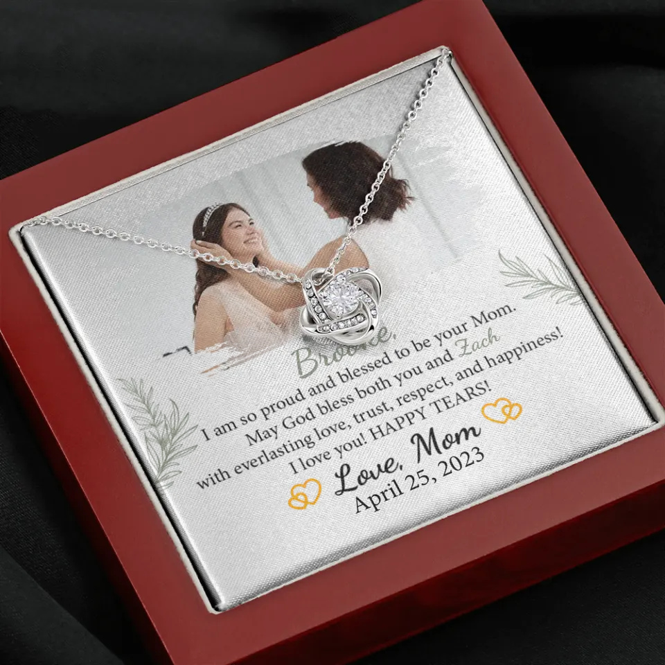 I'm so Proud and Blessed to be Your Mom - Necklace - Image 10