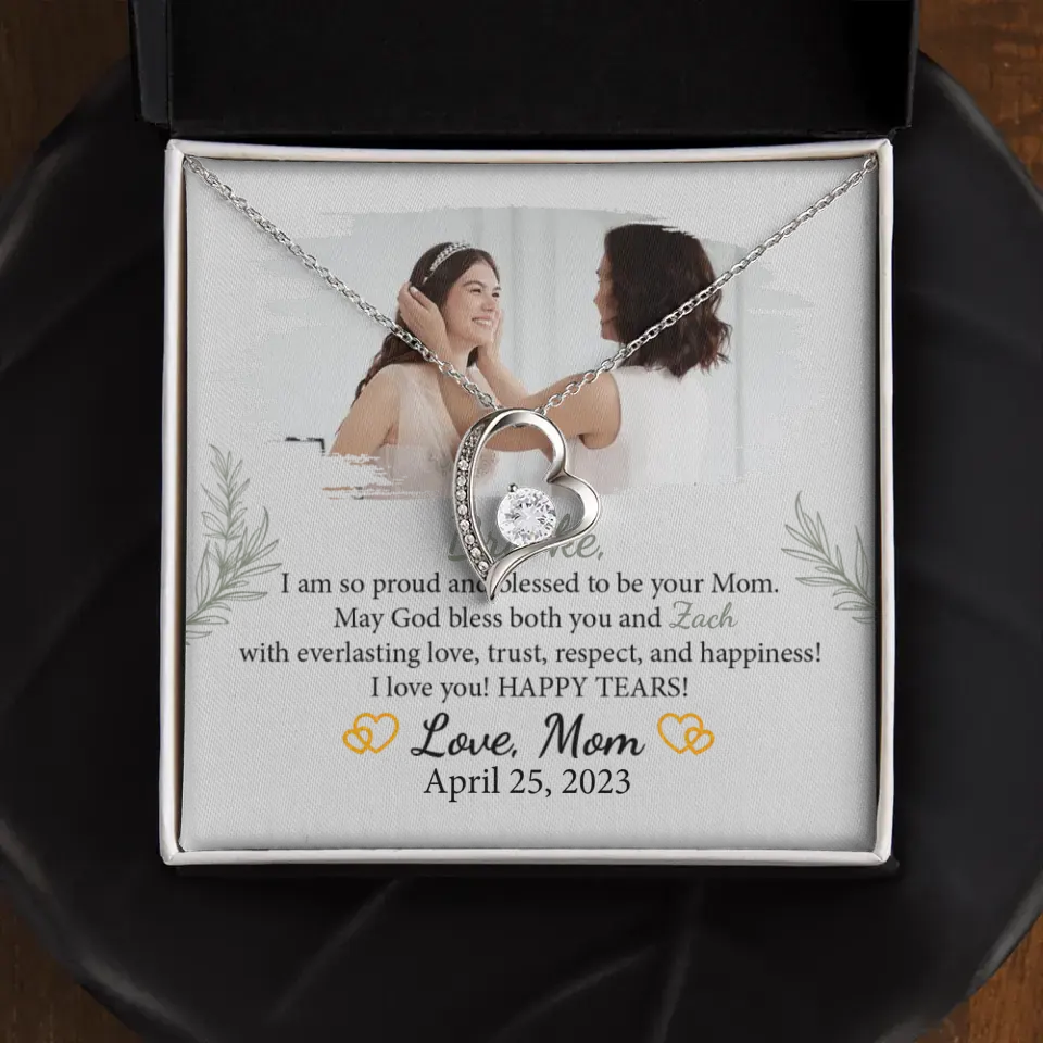 I'm so Proud and Blessed to be Your Mom - Necklace - Image 11