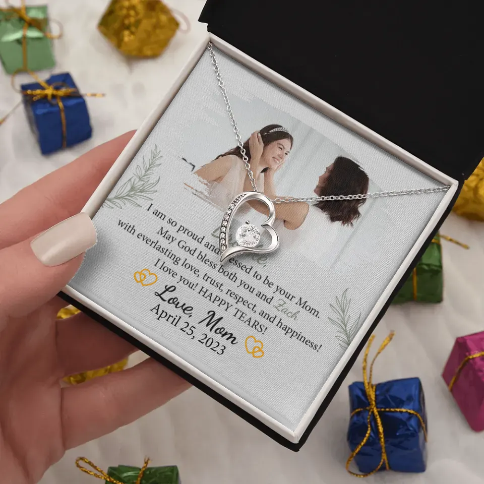 I'm so Proud and Blessed to be Your Mom - Necklace - Image 13
