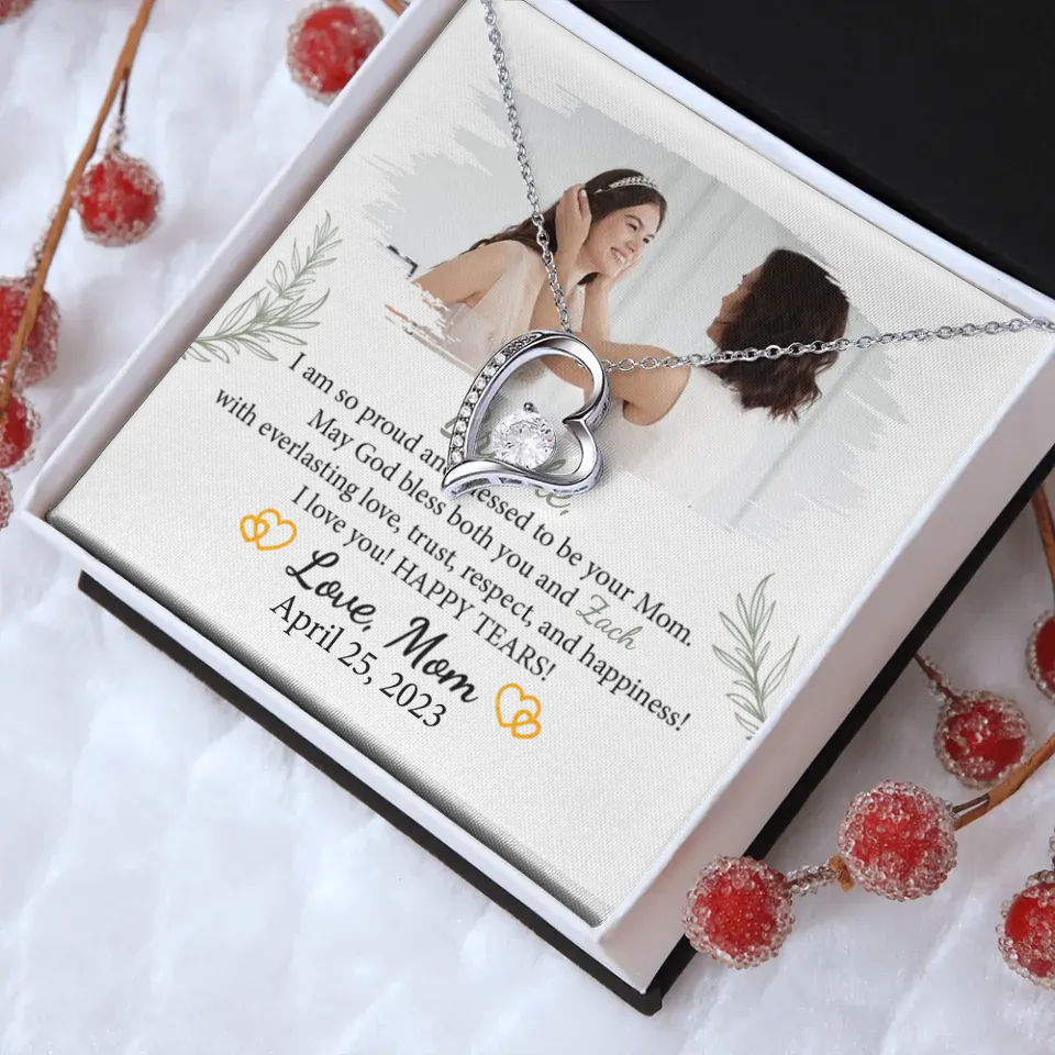 I'm so Proud and Blessed to be Your Mom - Necklace - Image 14