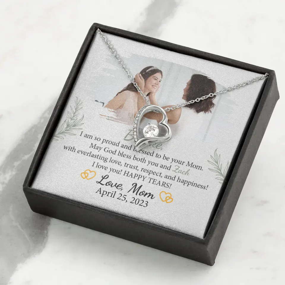 I'm so Proud and Blessed to be Your Mom - Necklace - Image 16