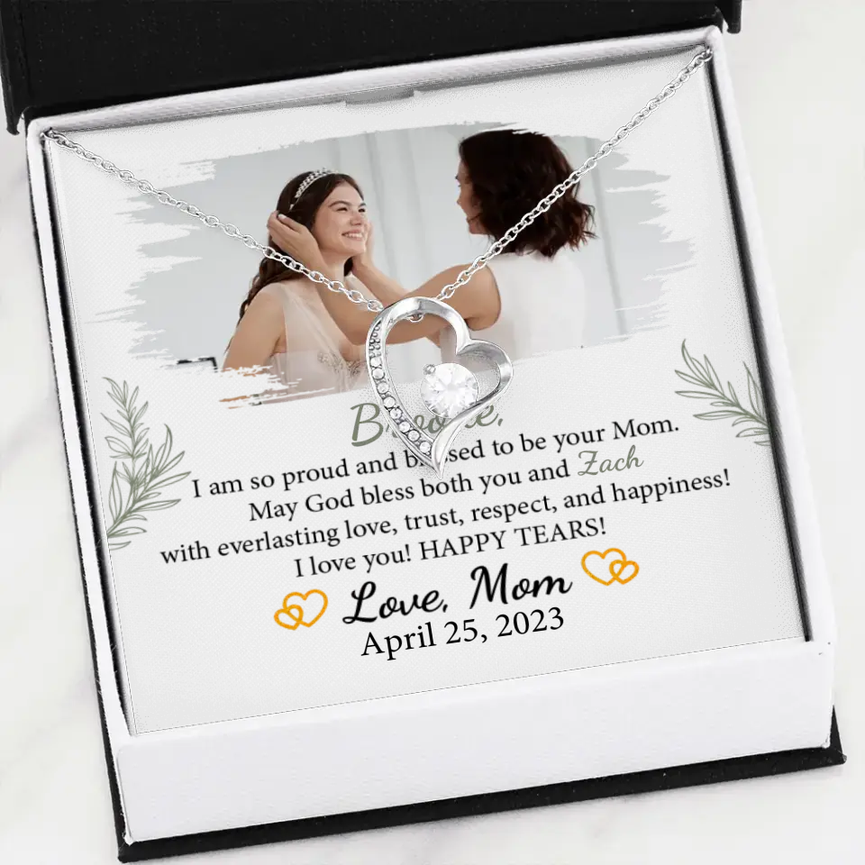 I'm so Proud and Blessed to be Your Mom - Necklace - Image 18