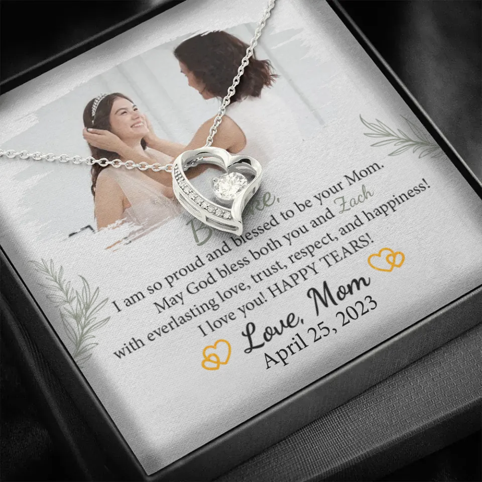 I'm so Proud and Blessed to be Your Mom - Necklace - Image 21