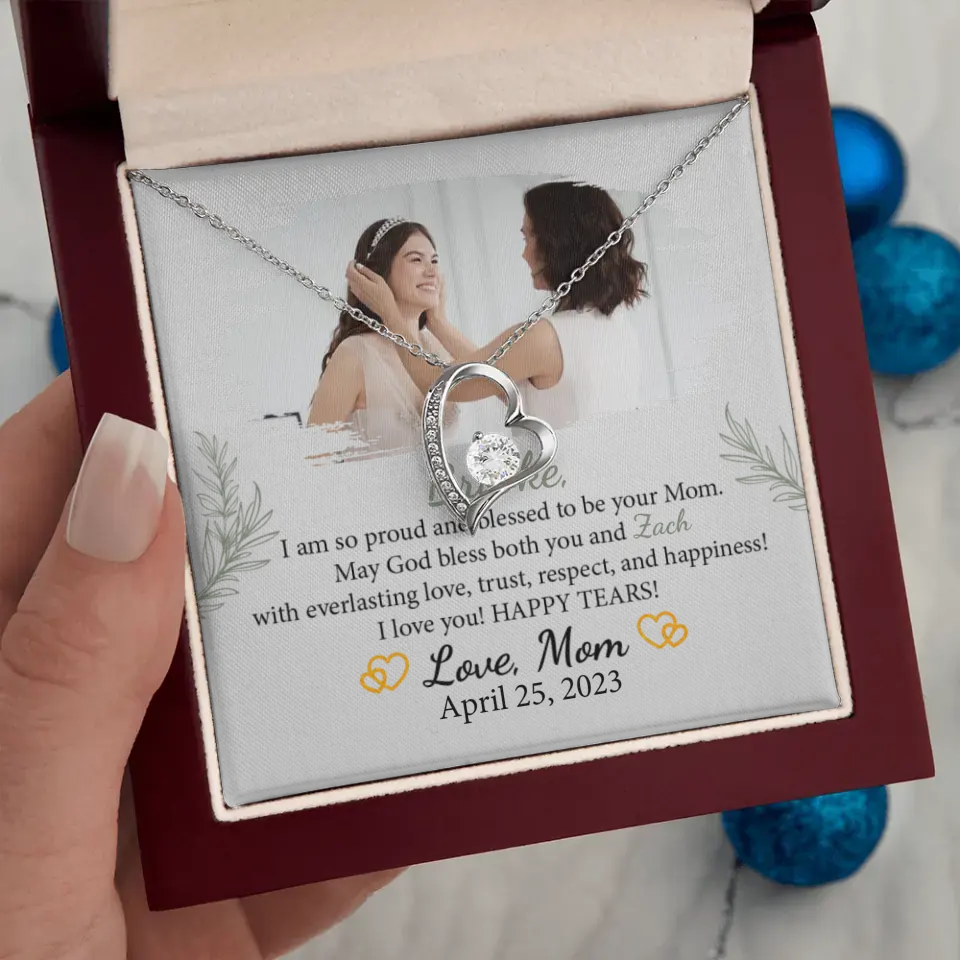 I'm so Proud and Blessed to be Your Mom - Necklace - Image 24