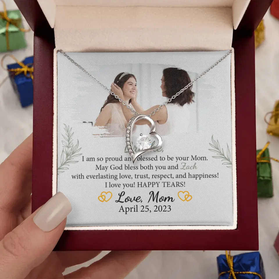 I'm so Proud and Blessed to be Your Mom - Necklace - Image 25
