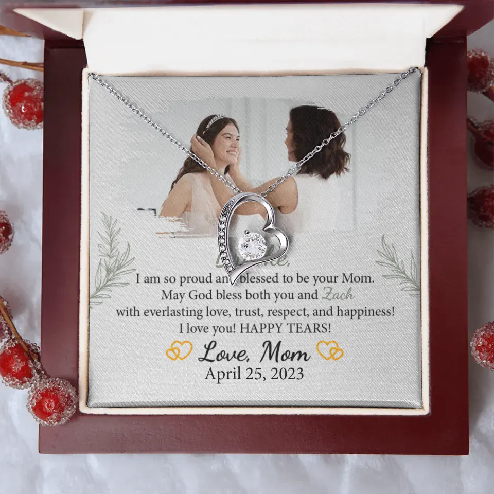 I'm so Proud and Blessed to be Your Mom - Necklace - Image 26