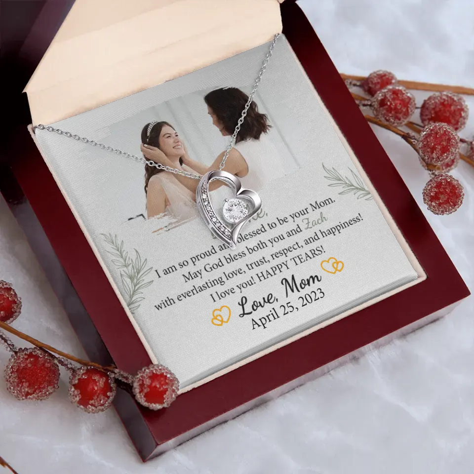 I'm so Proud and Blessed to be Your Mom - Necklace - Image 27