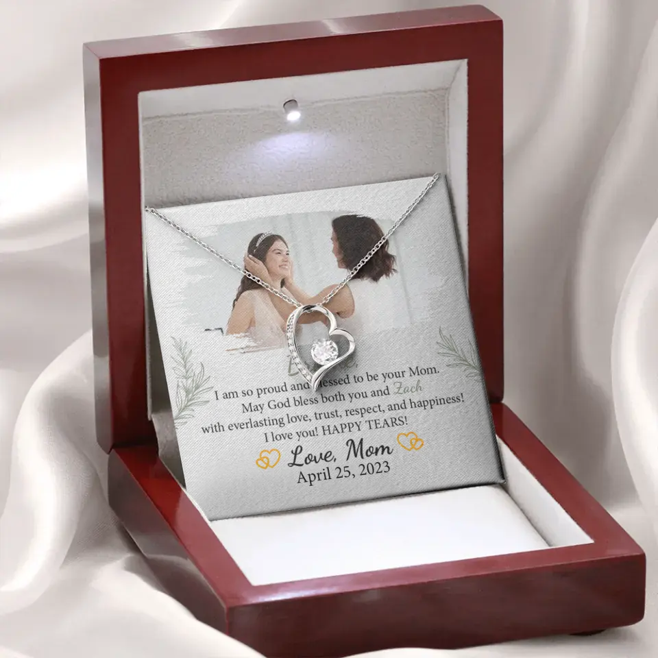 I'm so Proud and Blessed to be Your Mom - Necklace - Image 28