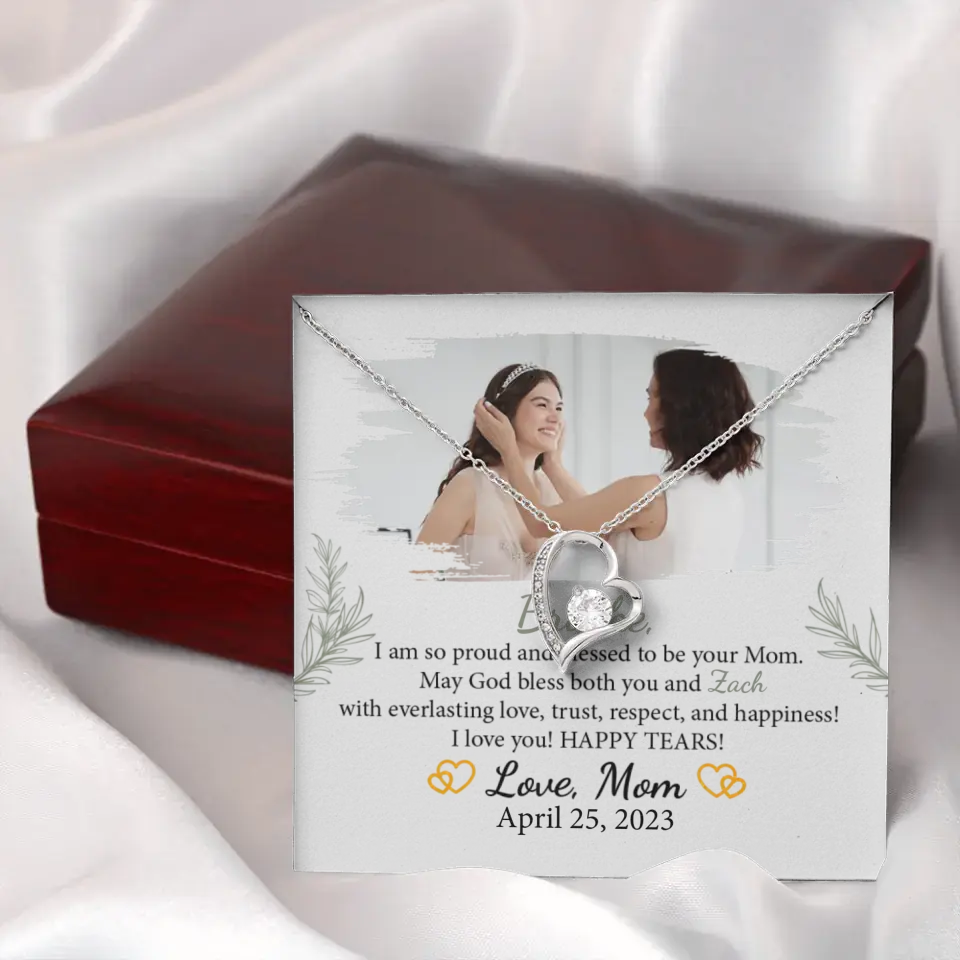 I'm so Proud and Blessed to be Your Mom - Necklace - Image 30