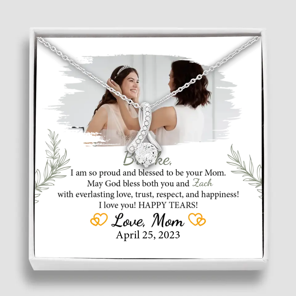 I'm so Proud and Blessed to be Your Mom - Necklace - Image 34
