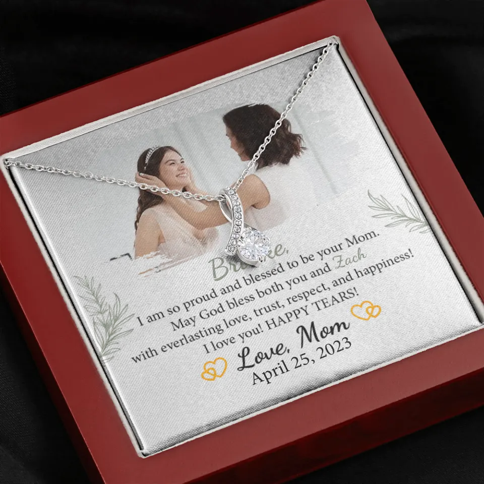 I'm so Proud and Blessed to be Your Mom - Necklace - Image 43