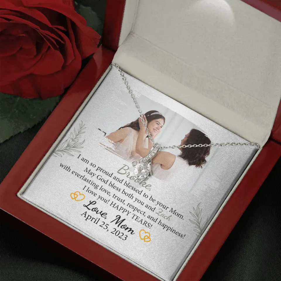 I'm so Proud and Blessed to be Your Mom - Necklace - Image 46