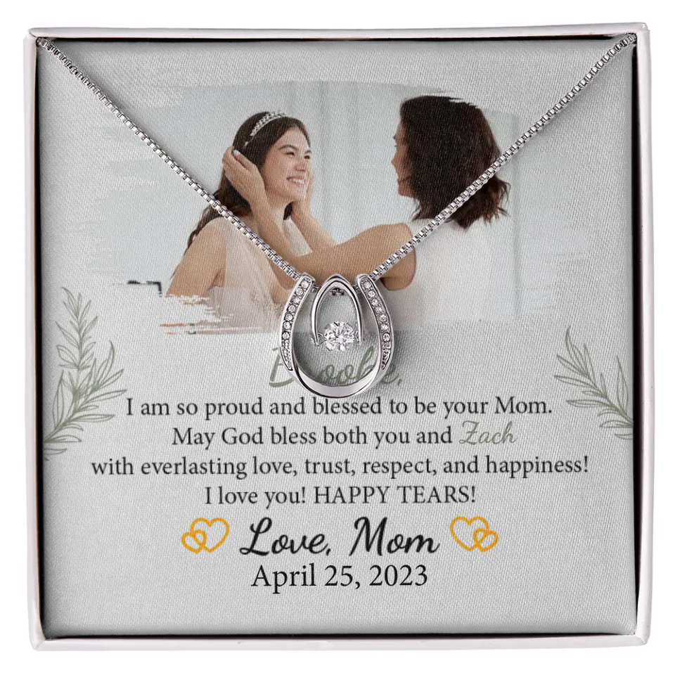 I'm so Proud and Blessed to be Your Mom - Necklace - Image 49