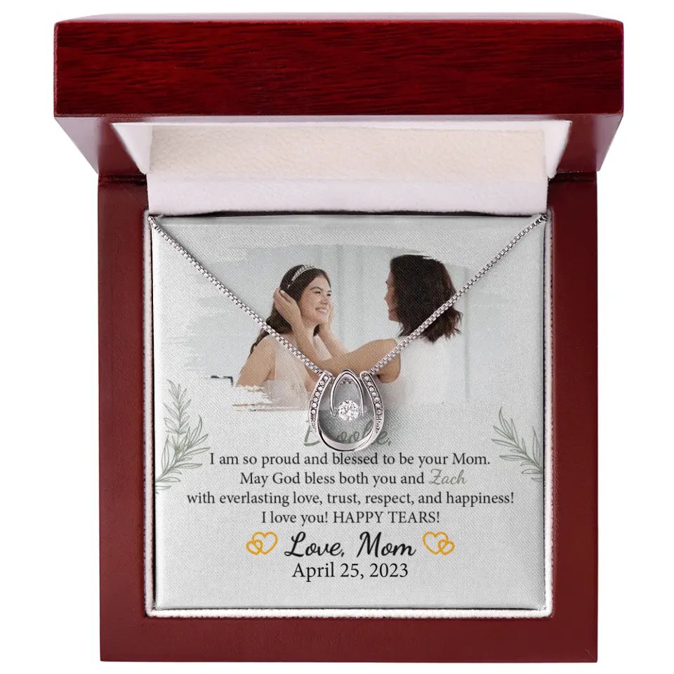 I'm so Proud and Blessed to be Your Mom - Necklace - Image 57