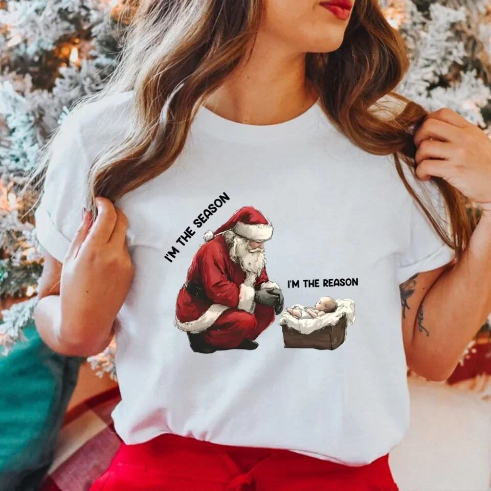 I'm The Season I'm The Reason - Special Standard Hoodie - Christmas Gift For Family - Christian Gift - Image 9
