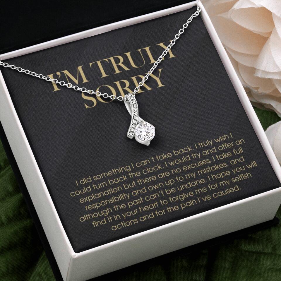 I'm Truly Sorry For Mistakes - Cuban Link Chain  - Sorry Gift For Him, Husband - Image 24