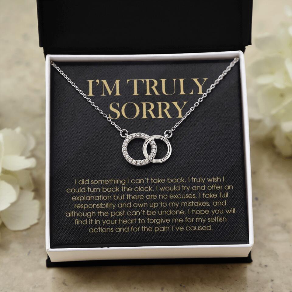 I'm Truly Sorry For Mistakes - Cuban Link Chain  - Sorry Gift For Him, Husband - Image 28