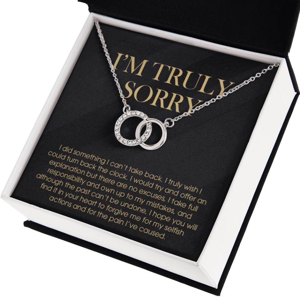 I'm Truly Sorry For Mistakes - Cuban Link Chain  - Sorry Gift For Him, Husband - Image 29
