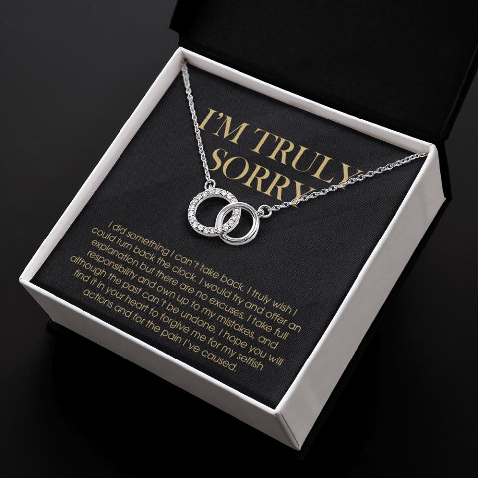I'm Truly Sorry For Mistakes - Cuban Link Chain  - Sorry Gift For Him, Husband - Image 30