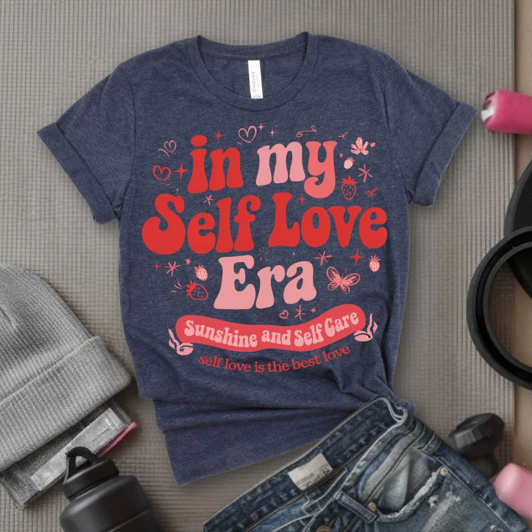 In My Self Love Era - Feminist T-Shirt - Women Empowerment Tee - Bella Canvas 3001 - Image 7