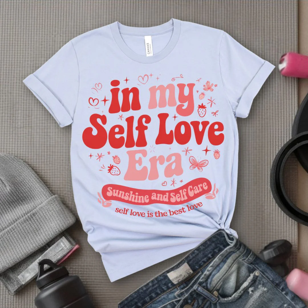 In My Self Love Era - Feminist T-Shirt - Women Empowerment Tee - Bella Canvas 3001 - Image 9