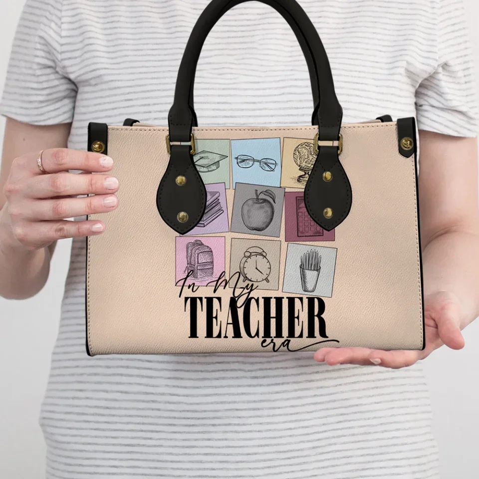 In My Teacher Era - Music Parody - Leather Handbag - Funny Gift for New Teachers - Image 5