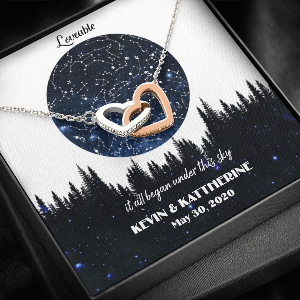 It All Began Under This Sky Personalized Necklace - Image 17