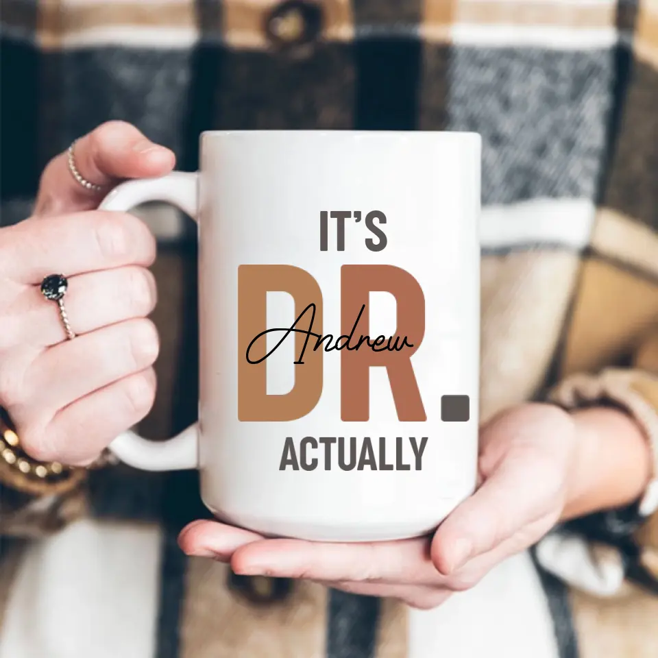 It's Dr. Actually Personalized Mug - Image 9