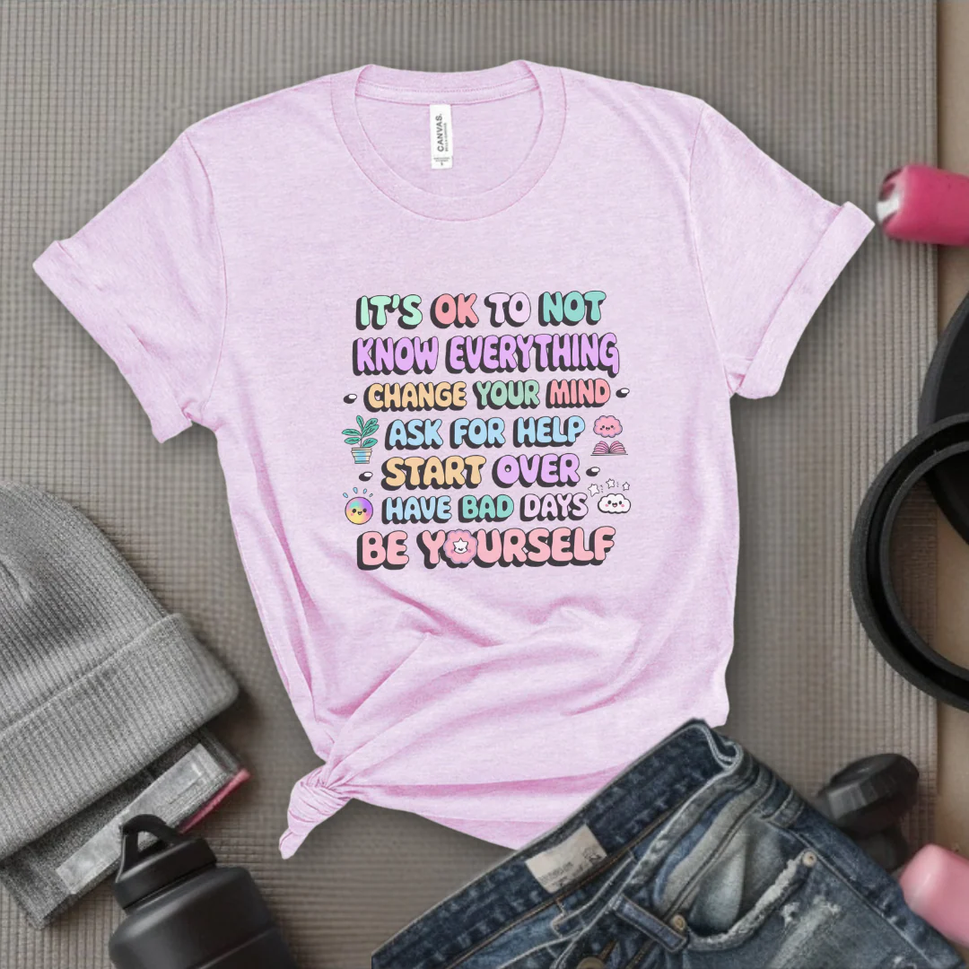 It's Okay To Not Know Everything - Women Empowerment Tshirt - Gift for Strong Women, Feminists - Bella Canvas 3001 - Image 11