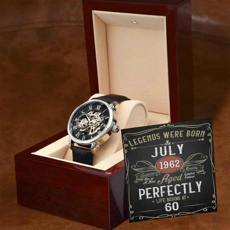Legends Were Born One Of A Kind Limited Edition Personalized Watch - Image 10