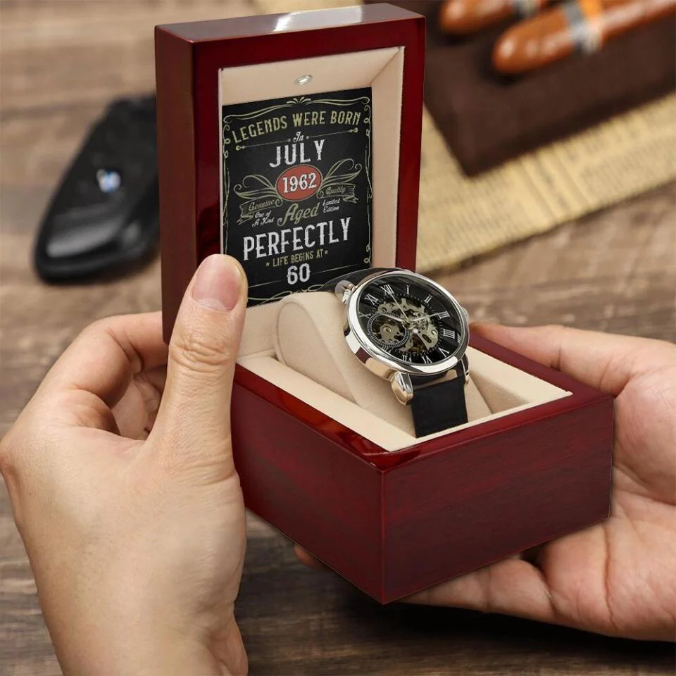 Legends Were Born One Of A Kind Limited Edition Personalized Watch - Image 18