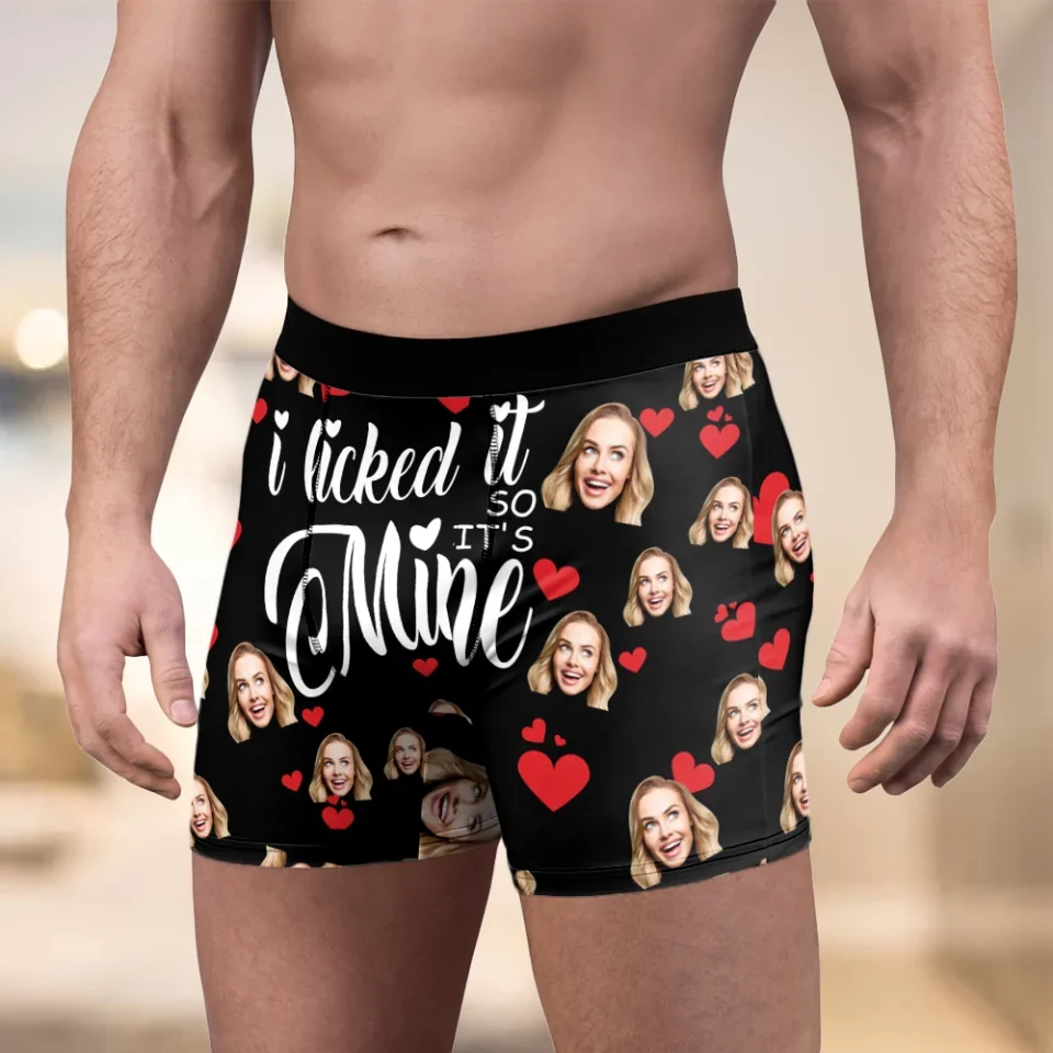 Lick & Love Matching Boxer & Thong - Gift For Couple Valentines - Image 4