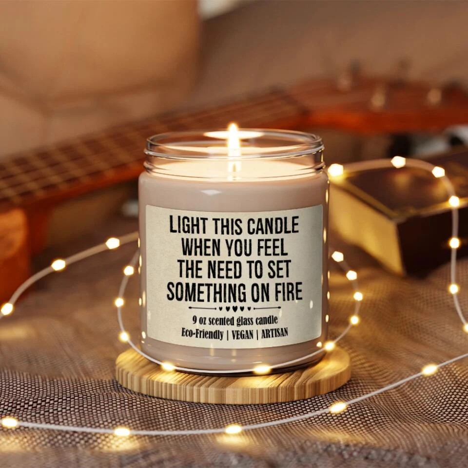 Light This Candle Special Candle Funny Gift For Coworker - Image 3