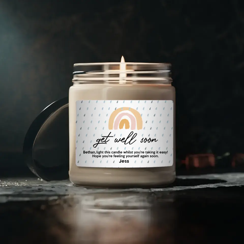 Light This Candle Whilst You're Taking It Easy Personalized Soy Scented Candle - Image 2