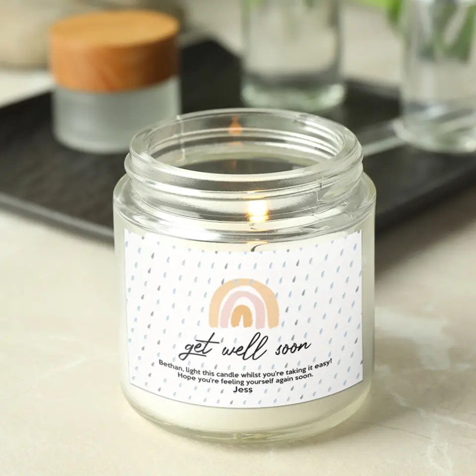 Light This Candle Whilst You're Taking It Easy Personalized Soy Scented Candle - Image 5