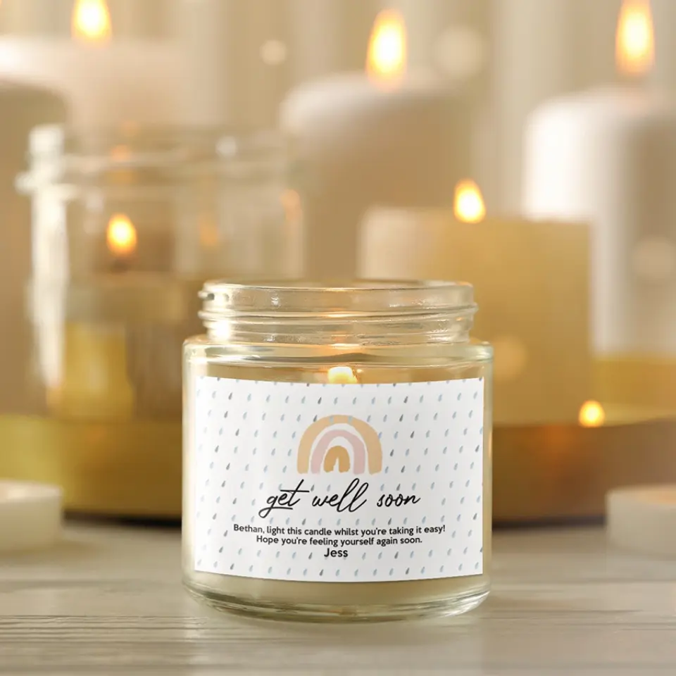 Light This Candle Whilst You're Taking It Easy Personalized Soy Scented Candle - Image 6