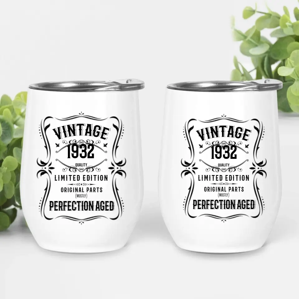 Limited Edition Original Parts Perfection Aged Personalized Tumbler - Image 2